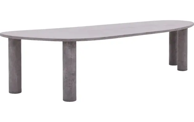 Goossens eettafel stone grijs beton - 8231888-goossens-stone-eettafel-beton-grijs-01