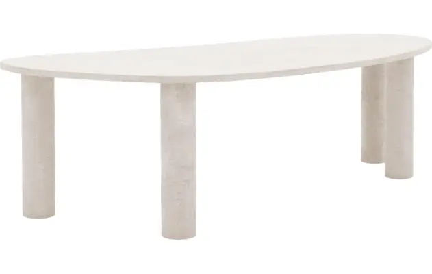 Goossens eettafel stone wit beton - 8231891-goossens-stone-eettafel-beton-wit-01