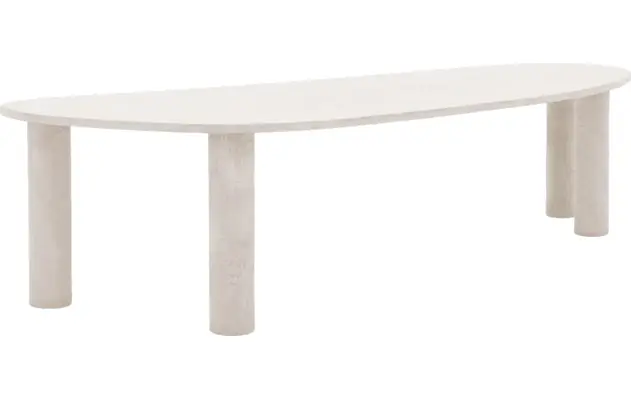 Goossens eettafel stone wit beton - 8231895-goossens-stone-eettafel-beton-wit-01