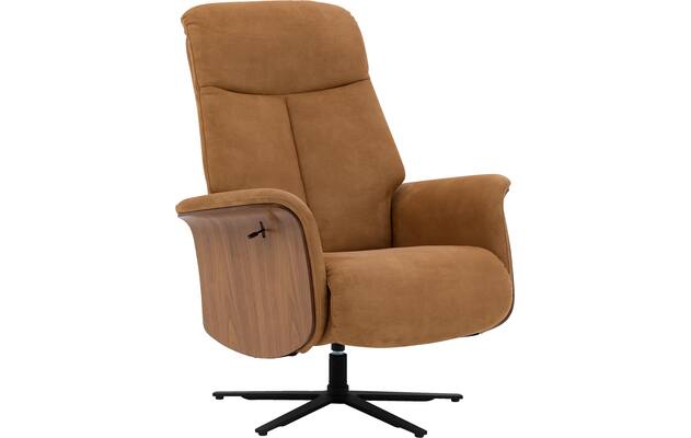 Goossens excellent relaxstoel sassari bruin micro leer - 8232084-goossens-excellent-sassari-fauteuil-micro-leer-02