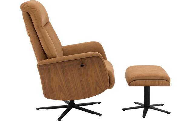 Goossens excellent relaxstoel sassari bruin micro leer - 8232084-goossens-excellent-sassari-fauteuil-micro-leer-08