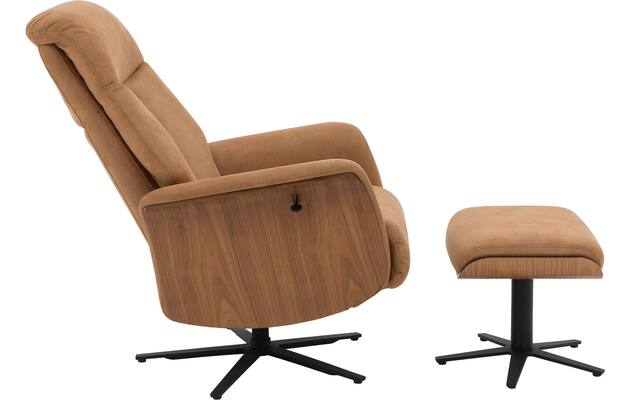 Goossens excellent relaxstoel sassari bruin micro leer - 8232084-goossens-excellent-sassari-fauteuil-micro-leer-09