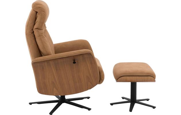 Goossens excellent relaxstoel sassari bruin micro leer - 8232084-goossens-excellent-sassari-fauteuil-micro-leer-11