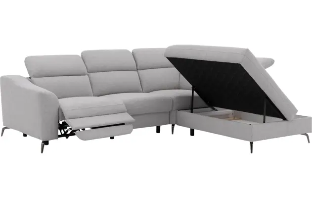 Goossens excellent hoekbank elmer grijs stof - 8232562-goossens-excellent-elmer-bank-stof-grijs-06