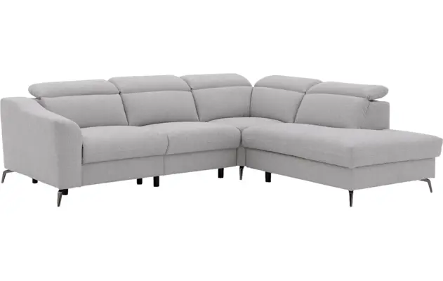 Goossens excellent hoekbank elmer grijs stof - 8232562-goossens-excellent-elmer-bank-stof-grijs-08