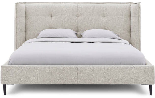 Goossens gestoffeerd bedframe octaaf beige stof - 8232570-goossens-octaaf-bedframe-stof-03