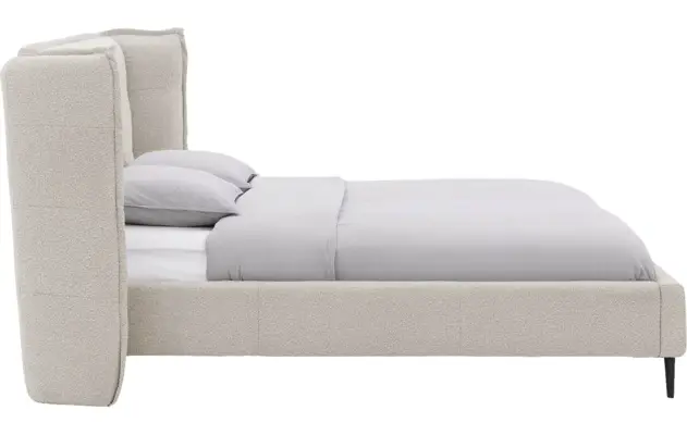 Goossens gestoffeerd bedframe octaaf beige stof - 8232570-goossens-octaaf-bedframe-stof-04