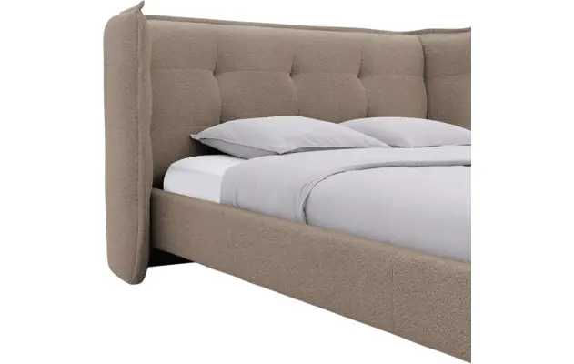 Goossens gestoffeerd bedframe octaaf bruin stof - 8232571-goossens-octaaf-bedframe-stof-02