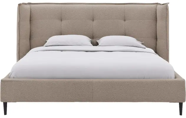 Goossens gestoffeerd bedframe octaaf bruin stof - 8232571-goossens-octaaf-bedframe-stof-03