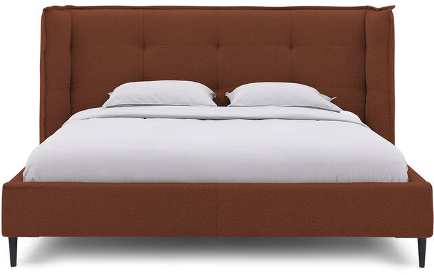 Goossens gestoffeerd bedframe octaaf rood stof - 8232573-goossens-octaaf-bedframe-stof-03