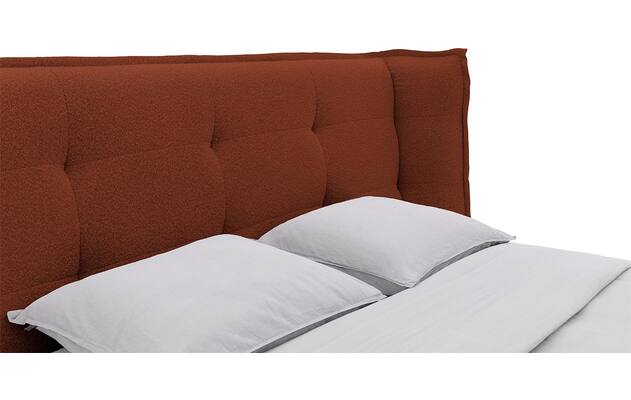 Goossens gestoffeerd bedframe octaaf rood stof - 8232573-goossens-octaaf-bedframe-stof-05