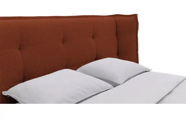 Goossens gestoffeerd bedframe octaaf rood stof - 8232573-goossens-octaaf-bedframe-stof-05