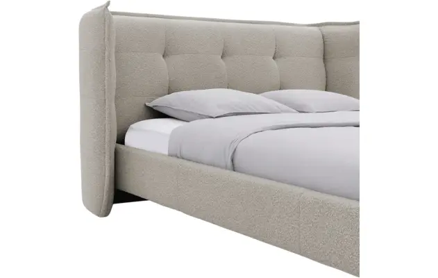 Goossens gestoffeerd bedframe octaaf wit stof - 8232575-goossens-octaaf-bedframe-stof-02