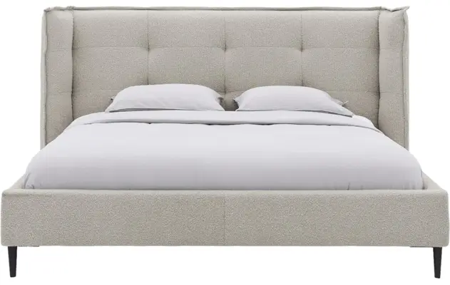 Goossens gestoffeerd bedframe octaaf wit stof - 8232575-goossens-octaaf-bedframe-stof-03