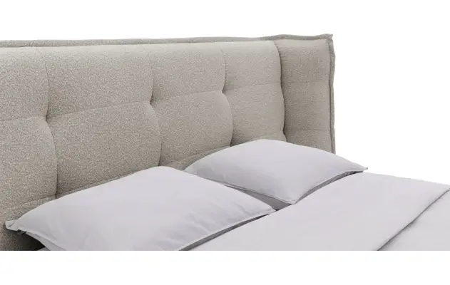 Goossens gestoffeerd bedframe octaaf wit stof - 8232575-goossens-octaaf-bedframe-stof-05