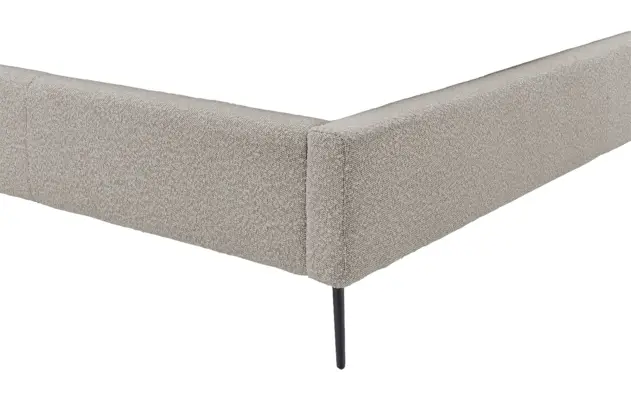 Goossens gestoffeerd bedframe octaaf wit stof - 8232575-goossens-octaaf-bedframe-stof-07