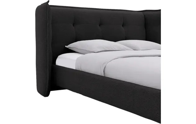 Goossens gestoffeerd bedframe octaaf grijs stof - 8232576-goossens-octaaf-bedframe-stof-02