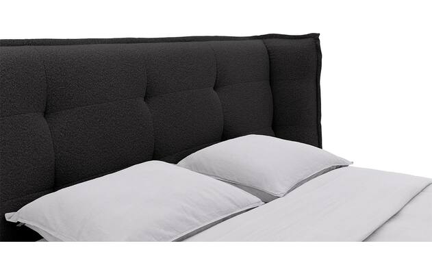 Goossens gestoffeerd bedframe octaaf grijs stof - 8232576-goossens-octaaf-bedframe-stof-05