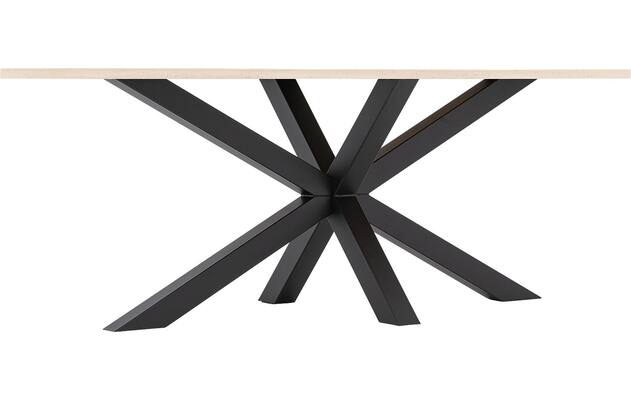 Goossens eettafel stone beige beton - 8233011-goossens-stone-los-blad-beton-03