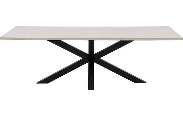 Goossens eettafel stone grijs beton - 8233024-goossens-stone-los-blad-beton-02