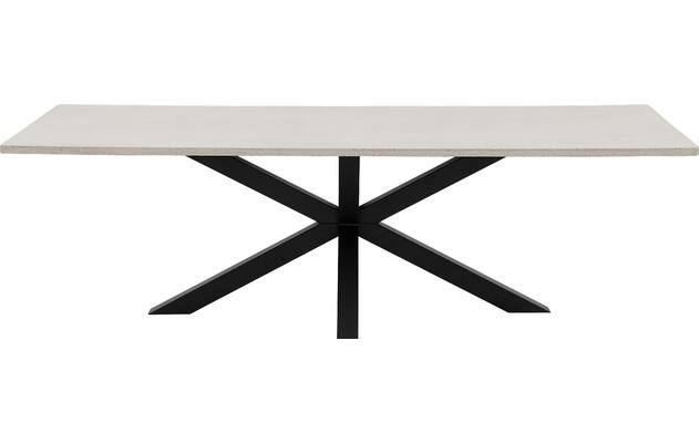 Goossens eettafel stone grijs beton - 8233025-goossens-stone-los-blad-beton-02