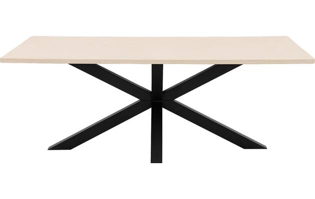 Goossens eettafel stone beige beton - 8233030-goossens-stone-los-blad-beton-02