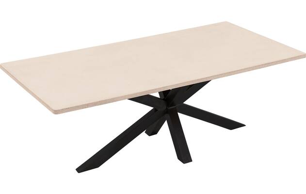 Goossens eettafel stone beige beton - 8233030-goossens-stone-los-blad-beton-04