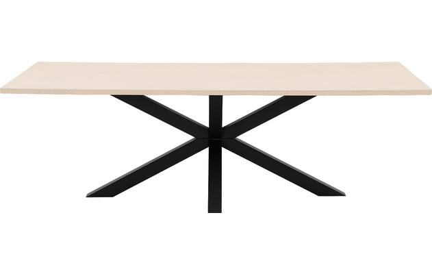 Goossens eettafel stone beige beton - 8233032-goossens-stone-los-blad-beton-02