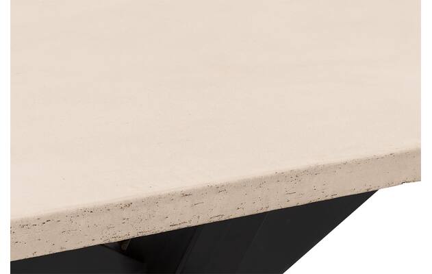 Goossens eettafel stone beige beton - 8233033-goossens-stone-los-blad-beton-06