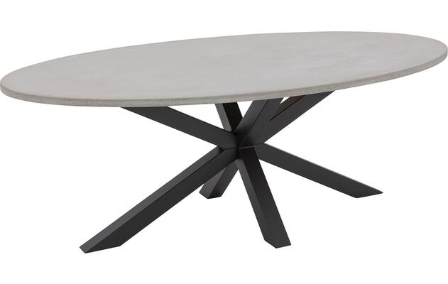 Goossens eettafel stone grijs beton - 8233036-goossens-stone-los-blad-beton-04