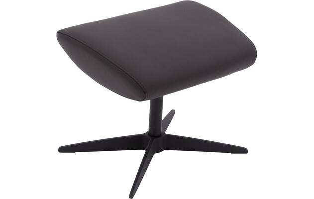 Goossens excellent hocker ardea bruin leer - 8233040-goossens-excellent-ardea-fauteuil-leer-15