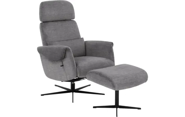 Goossens relaxstoel tirana grijs stof - 8233043-goossens-tirana-fauteuil-stof-04