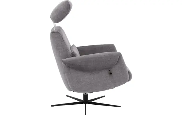 Goossens relaxstoel tirana grijs stof - 8233043-goossens-tirana-fauteuil-stof-07