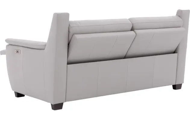 Goossens excellent zitbank vlore grijs leer - 8233047-goossens-excellent-vlore-bank-leer-grijs-05