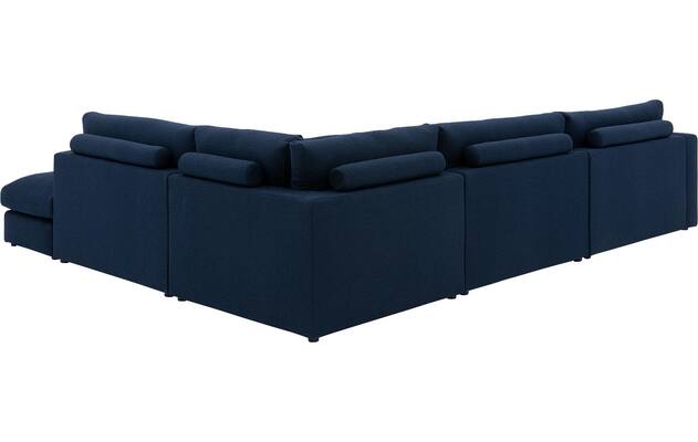 Goossens hoekbank odette blauw stof - 8233306-goossens-odette-bank-stof-blauw-06