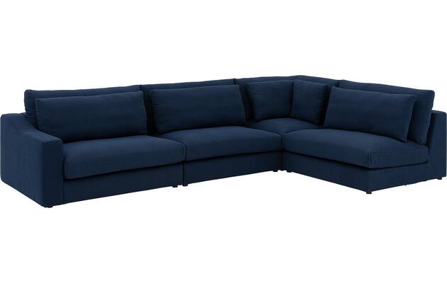 Goossens hoekbank odette blauw stof - 8233307-goossens-odette-bank-stof-blauw-02