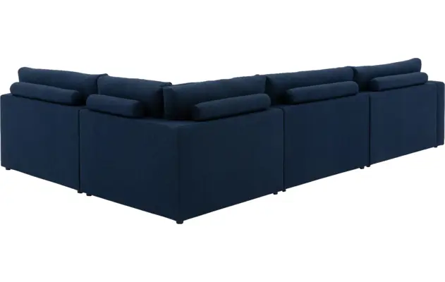 Goossens hoekbank odette blauw stof - 8233307-goossens-odette-bank-stof-blauw-05