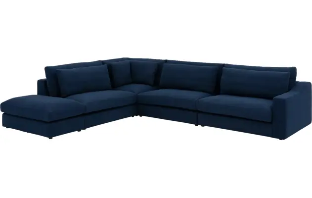 Goossens hoekbank odette blauw stof - 8233353-goossens-odette-bank-stof-blauw-02