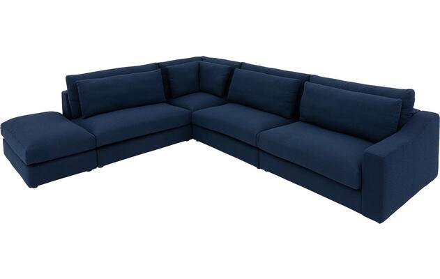 Goossens hoekbank odette blauw stof - 8233353-goossens-odette-bank-stof-blauw-04