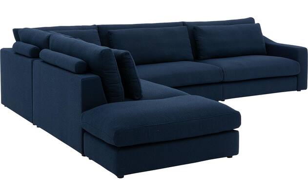 Goossens hoekbank odette blauw stof - 8233353-goossens-odette-bank-stof-blauw-05