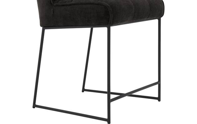 Goossens counterstoel ronnie grijs stof - 8233521-goossens-ronnie-barstoel-stof-06