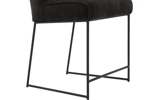 Goossens counterstoel ronnie grijs stof - 8233521-goossens-ronnie-barstoel-stof-06