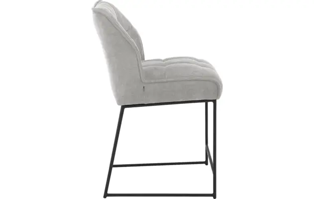 Goossens counterstoel ronnie grijs stof - 8233522-goossens-ronnie-barstoel-stof-03