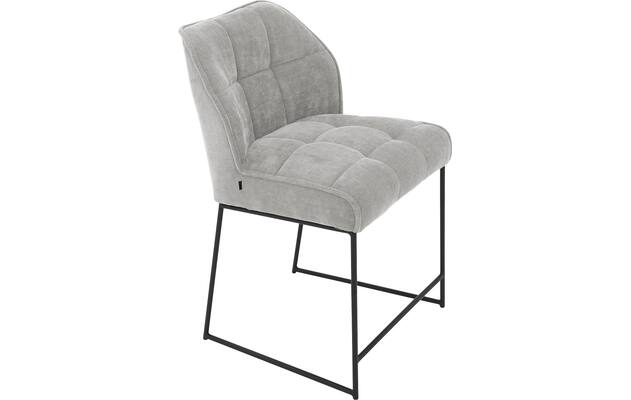 Goossens counterstoel ronnie grijs stof - 8233522-goossens-ronnie-barstoel-stof-05
