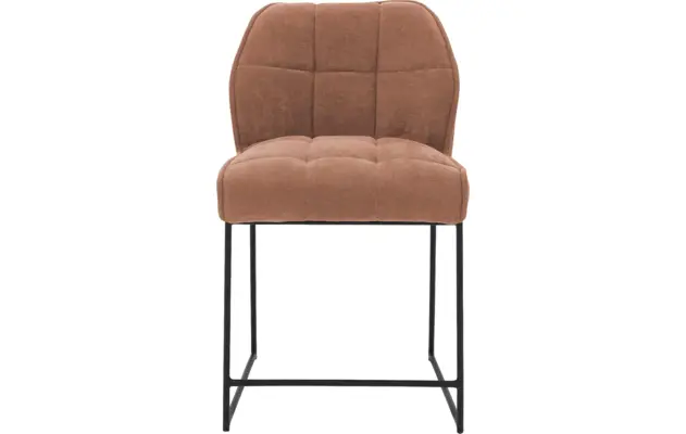 Goossens counterstoel ronnie roze stof - 8233523-goossens-ronnie-barstoel-stof-02