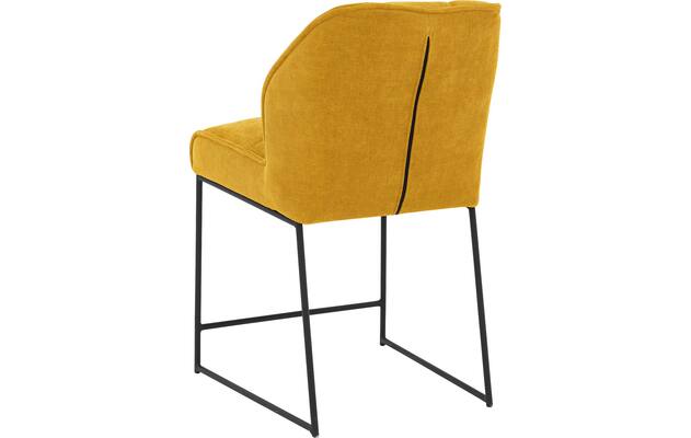 Goossens counterstoel ronnie geel stof - 8233525-goossens-ronnie-barstoel-stof-04
