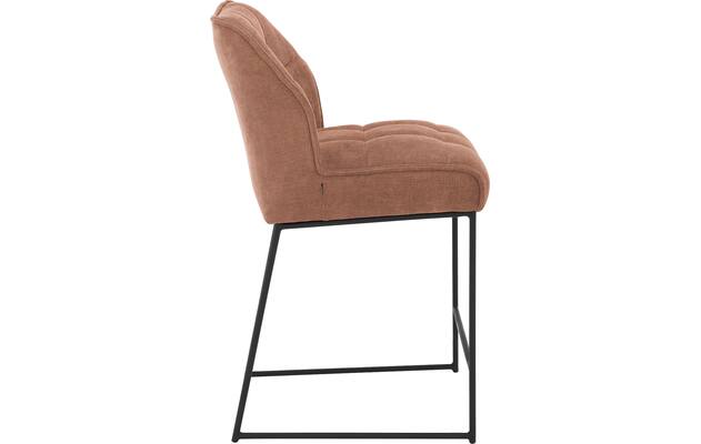 Goossens barstoel ronnie roze stof - 8233532-goossens-ronnie-barstoel-stof-03