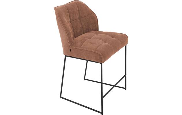 Goossens barstoel ronnie roze stof - 8233532-goossens-ronnie-barstoel-stof-05