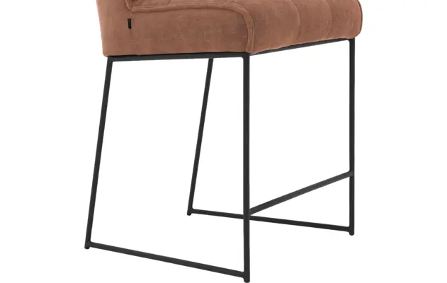 Goossens barstoel ronnie roze stof - 8233532-goossens-ronnie-barstoel-stof-06