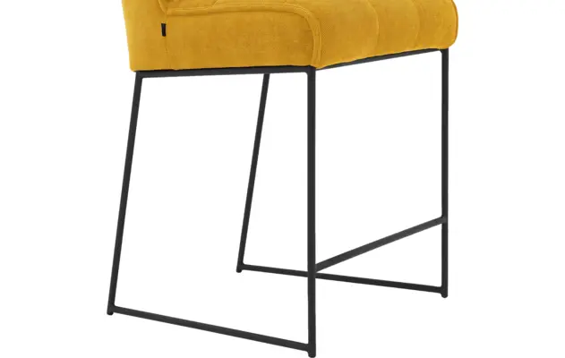 Goossens barstoel ronnie geel stof - 8233534-goossens-ronnie-barstoel-stof-06